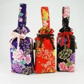 [年節禮盒]台灣花布包禮盒(黑米-1kg)